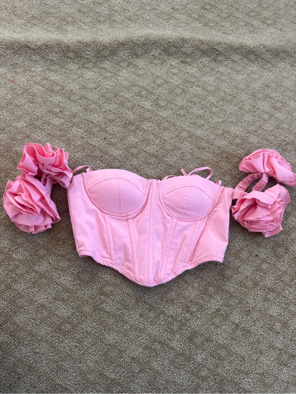 Pink Corset Top Sugarthrillz Dollskill